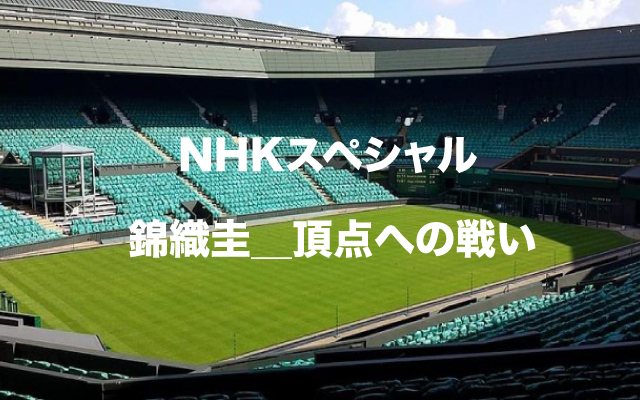 Nhkスペシャル 錦織圭 頂点への戦い 敏腕ビジネスマンなら押さえておきたいテレビ情報